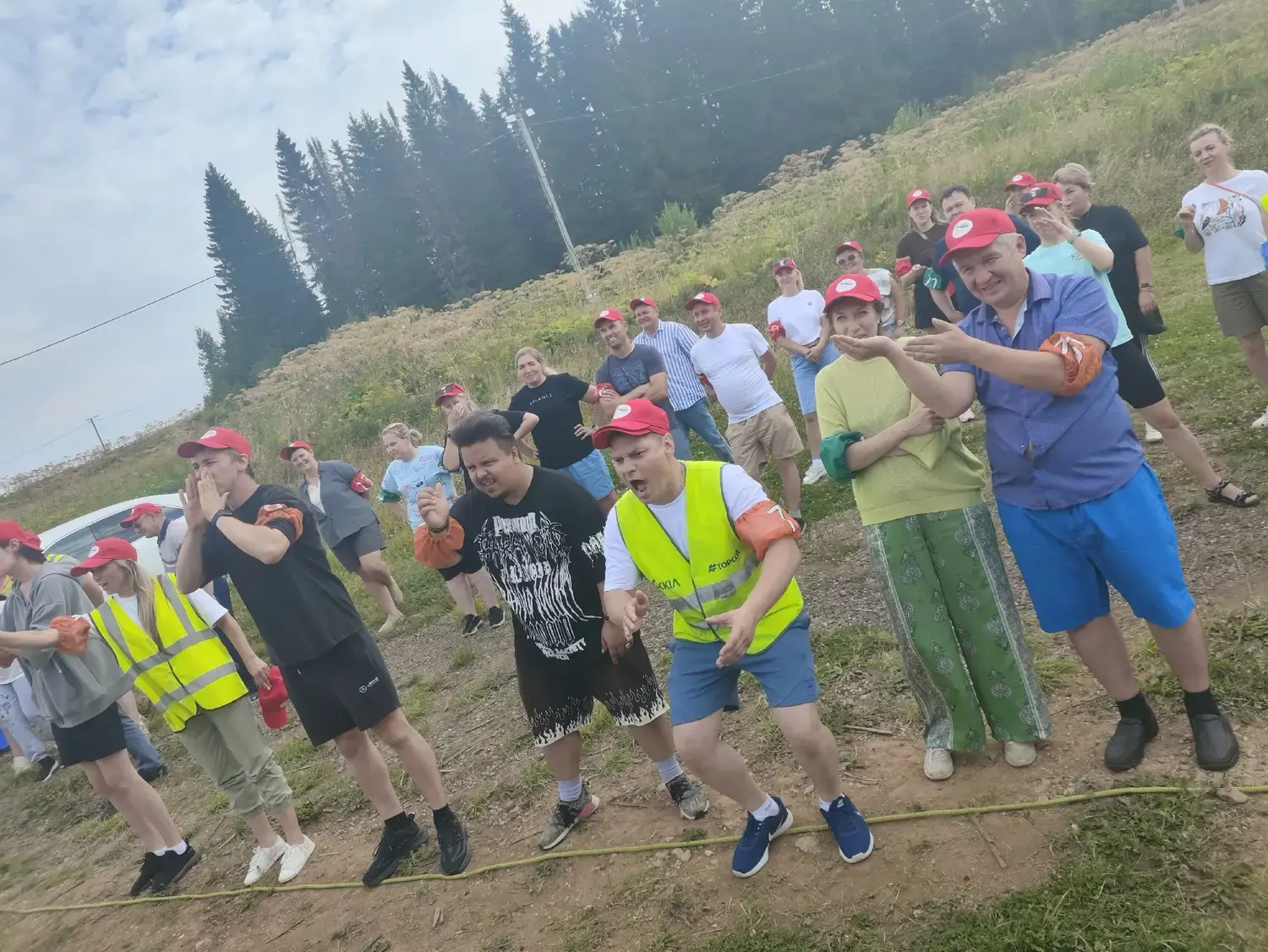 Болельщики поддерживают свою команду